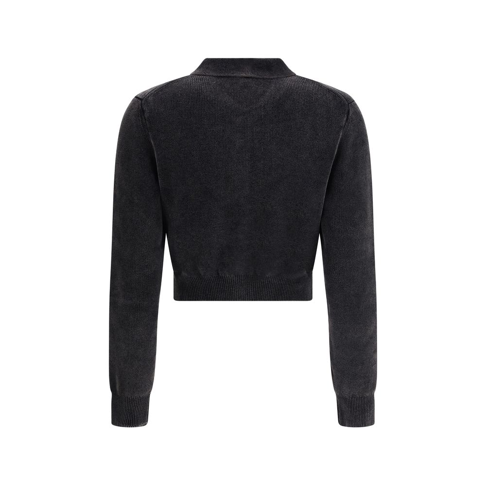 Alexander Wang Black Cotton Cardigan