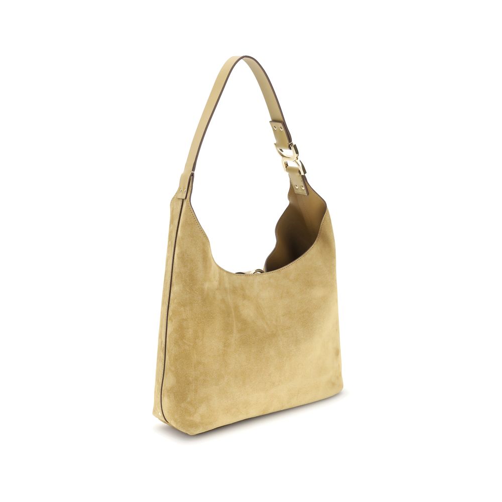 Chloé Beige Calf Leather Bos Taurus Shoulder Bag