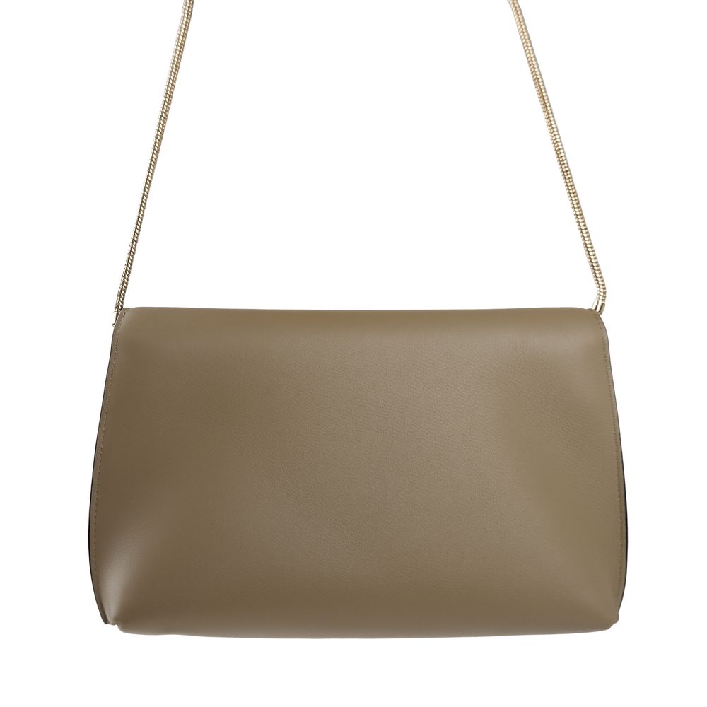 Giada Beige Leather Crossbody Bag