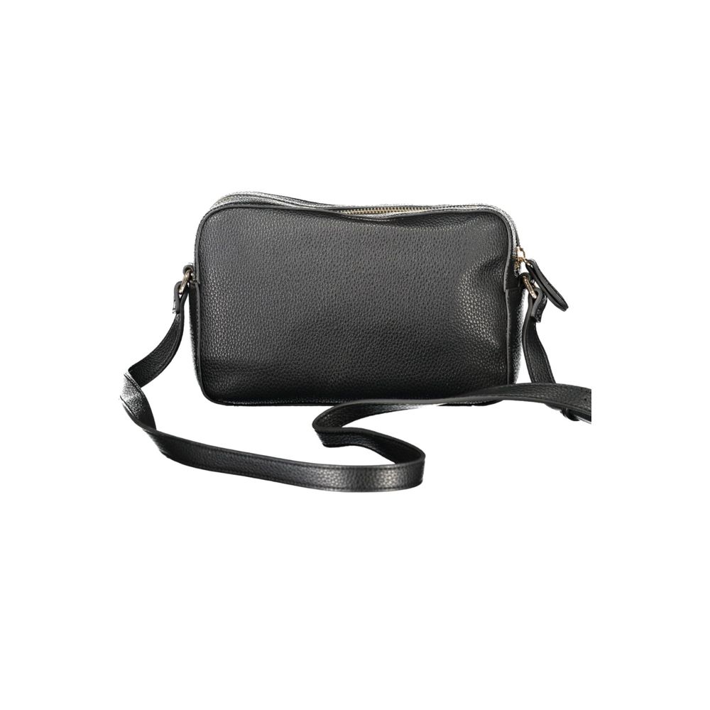 Twinset Black Polyurethane Women's Camera Bag