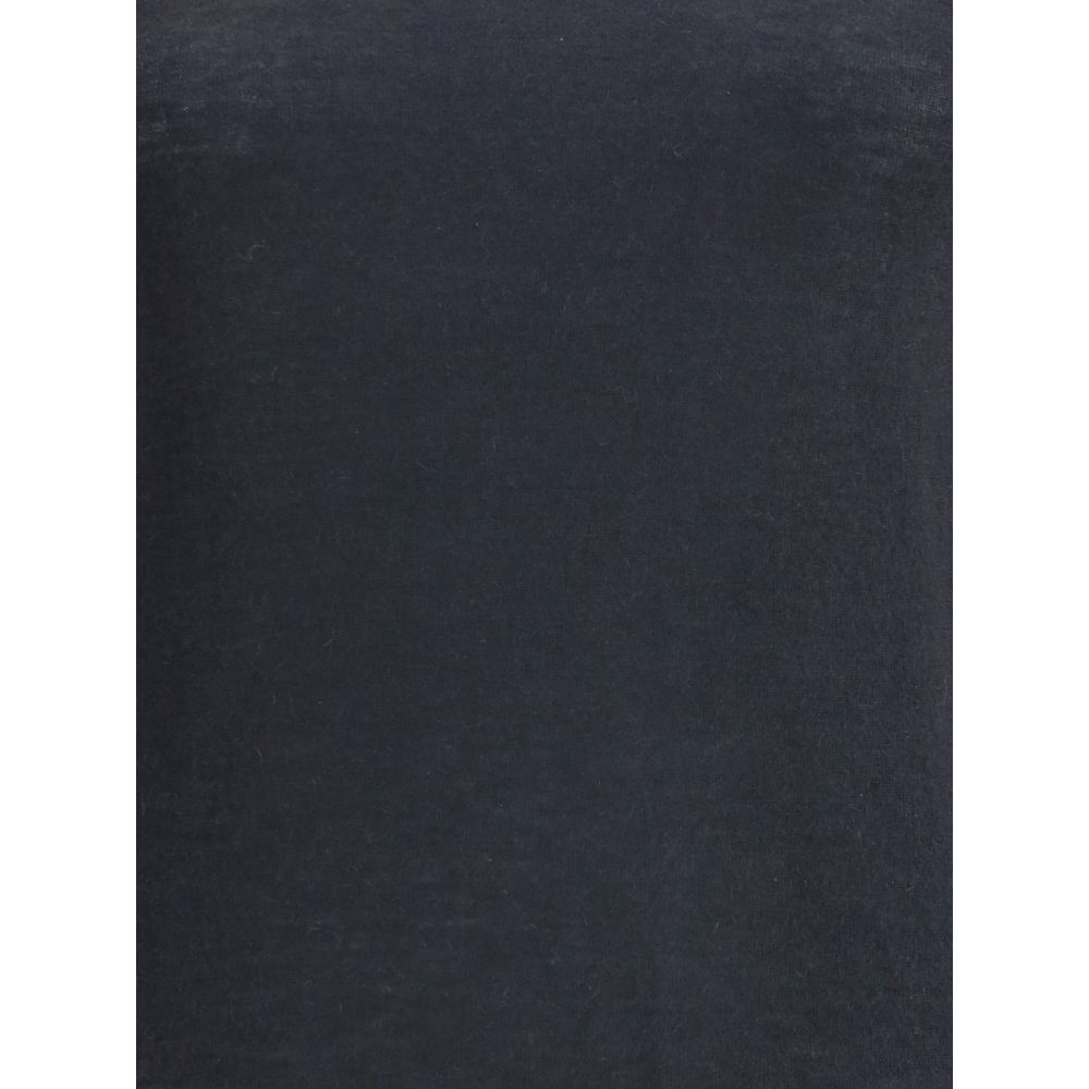 Allude Black Cashmere Turtleneck
