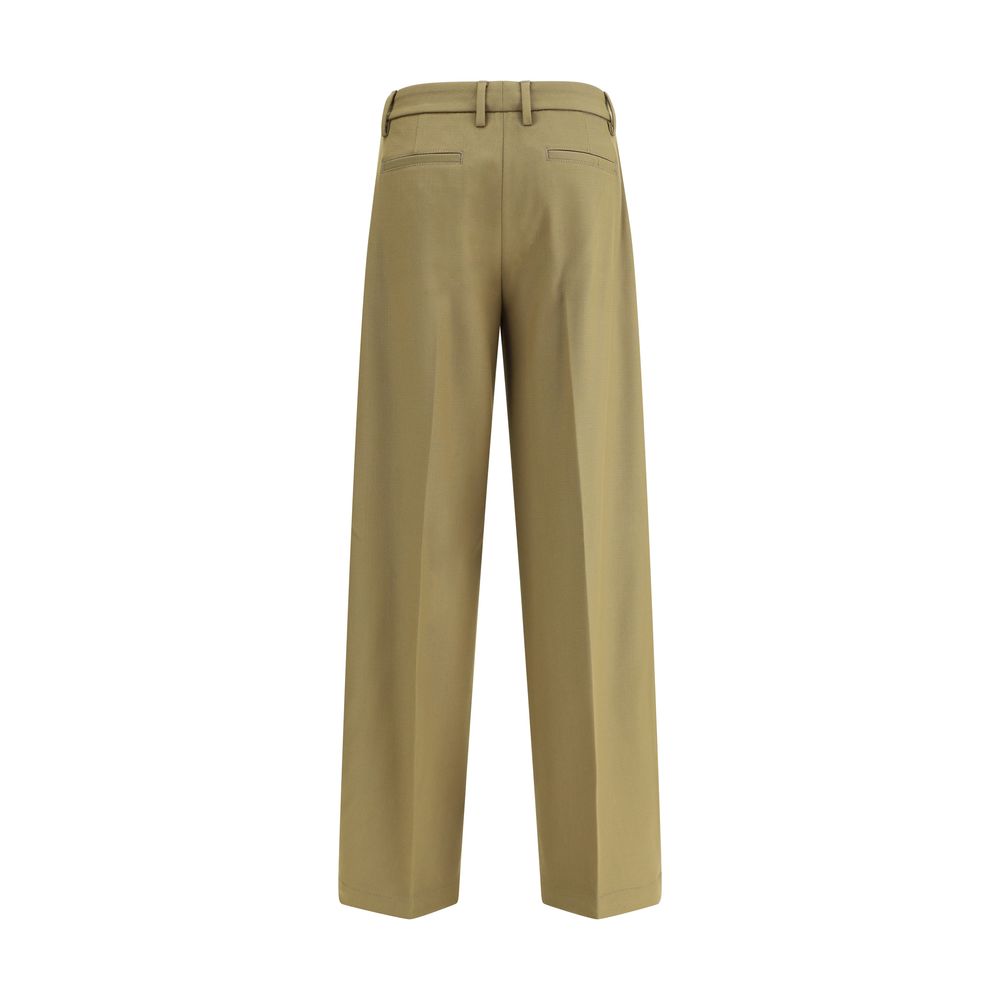 True Royal Bicolor Polyester Dress Pants