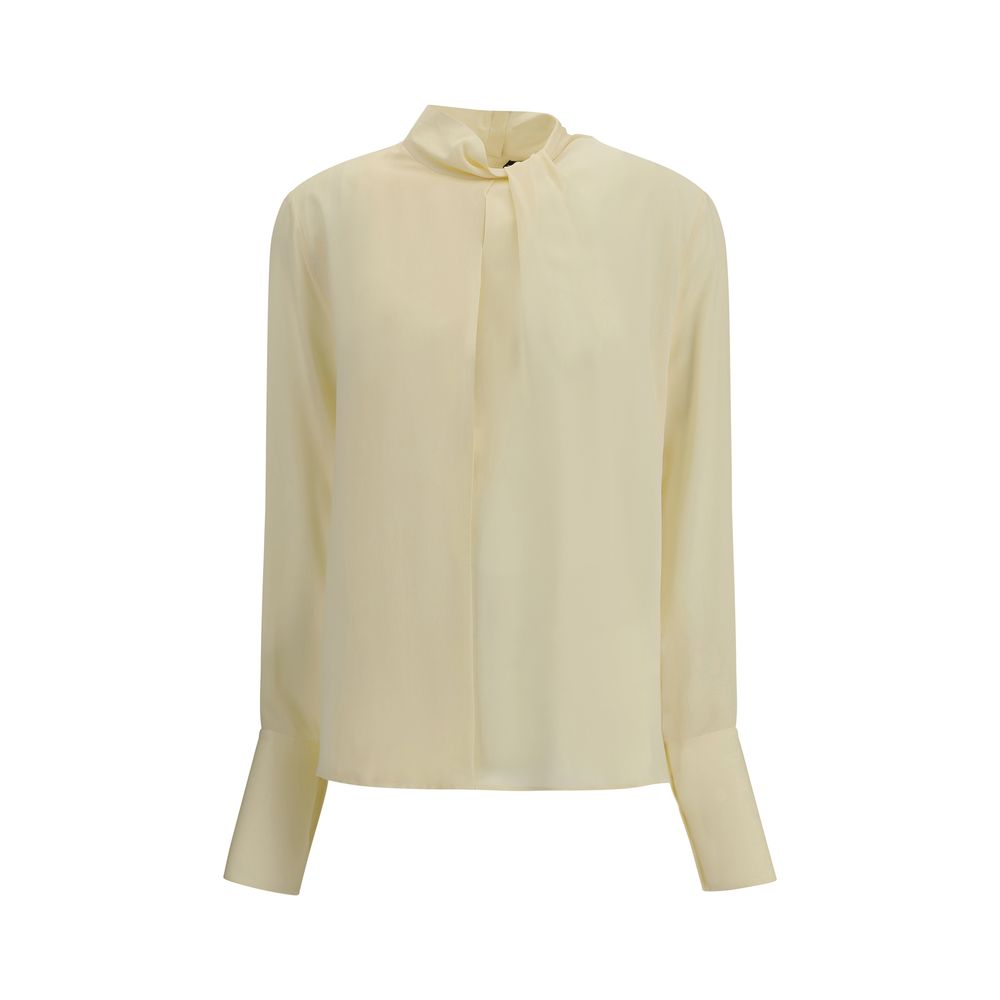 Tom Ford Cream Silk Blouse