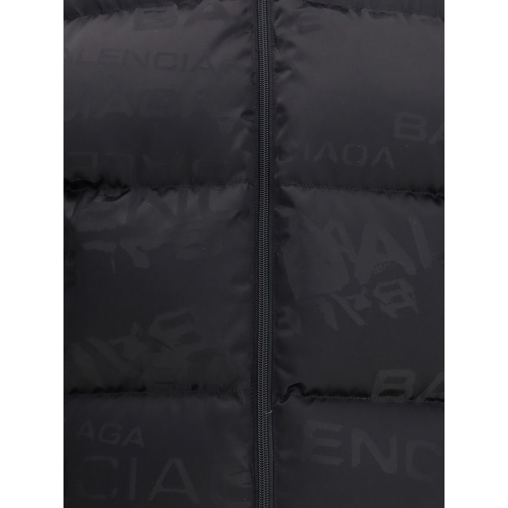 Balenciaga Black Polyamide Shell Jacket