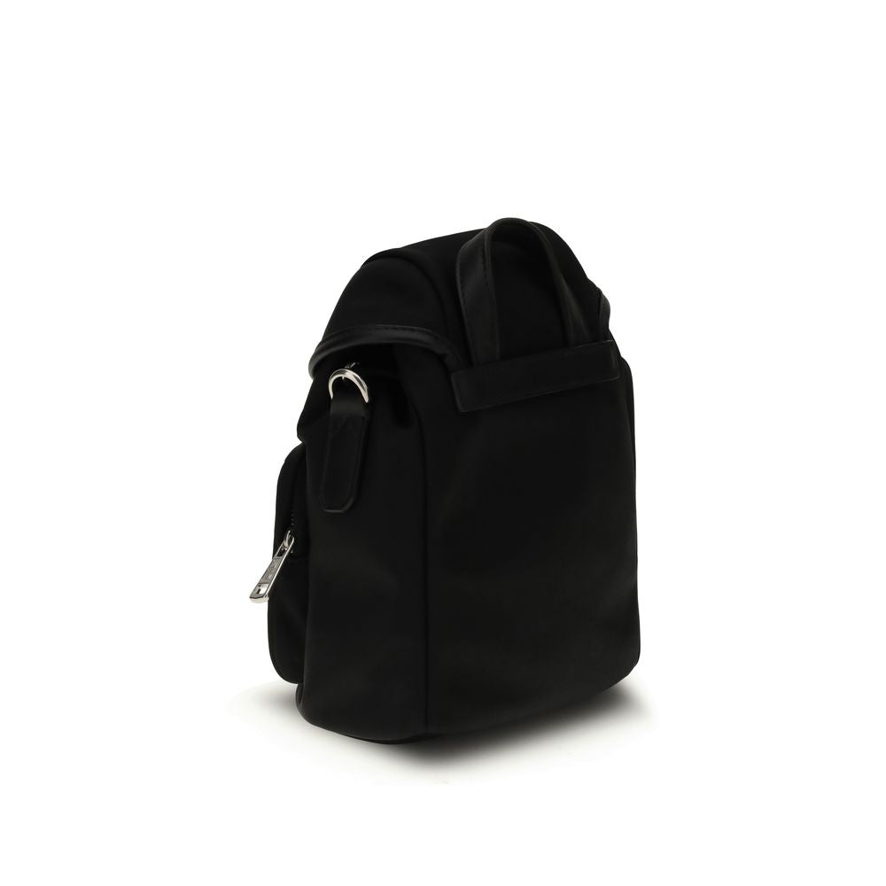 Moncler Black Leather Backpack