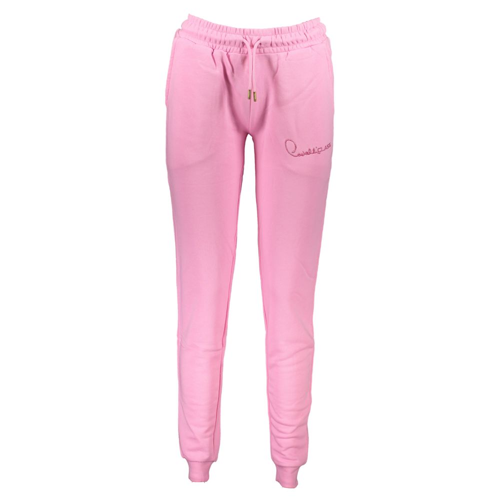Cavalli Class Rosa Cotton Women's Trouser