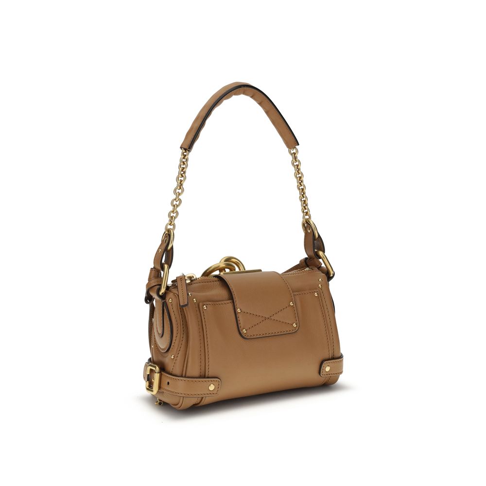 Chloé Brown Calf Leather Bos Taurus Shoulder Bag