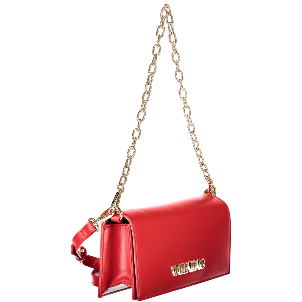 Mario Valentino Rosso Polyurethane Women Shoulder Bag