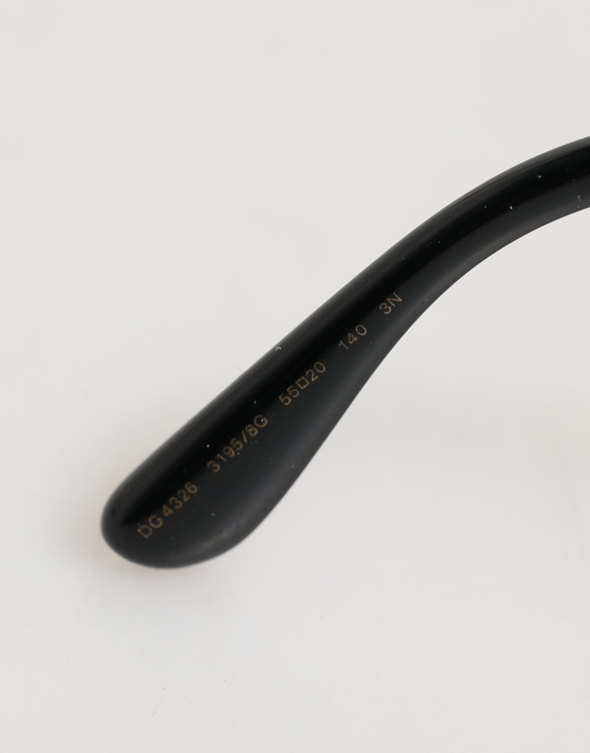 Dolce & Gabbana Black Silver Sequin Butterfly Polarized Sunglasses