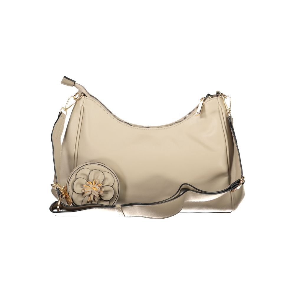 Laura Biagiotti Beige PVC Women Handbag