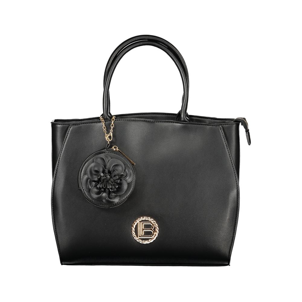 Laura Biagiotti Nero PVC Women Handbag