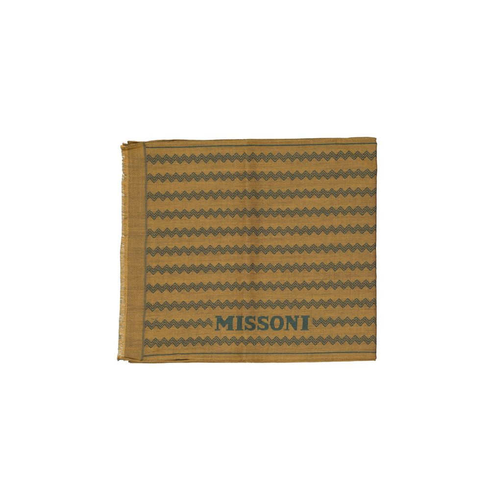 Missoni Yellow Wool Scarf