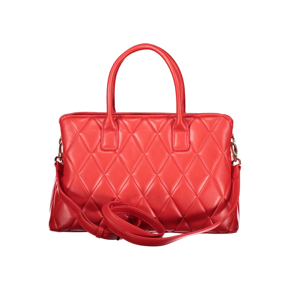 Mario Valentino Rosso Polyurethane Women Handbag