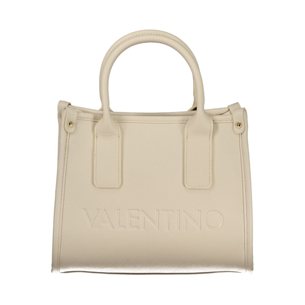 Mario Valentino Beige Polyurethane Women Handbag