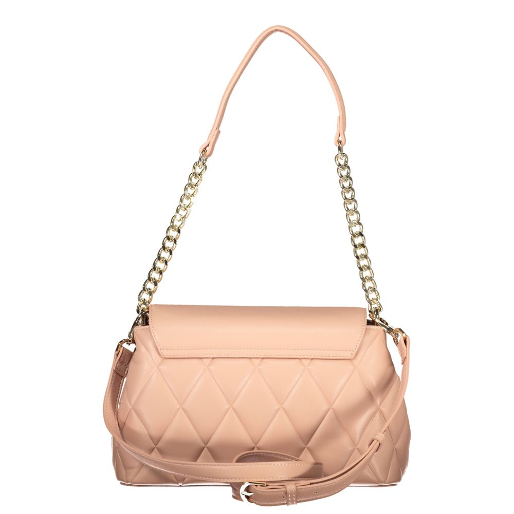 Mario Valentino Rosa Poliuretano Women Shoulder Bag