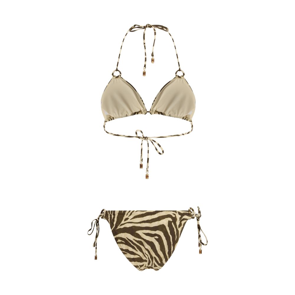Zimmermann Brown Polyamide Bikini