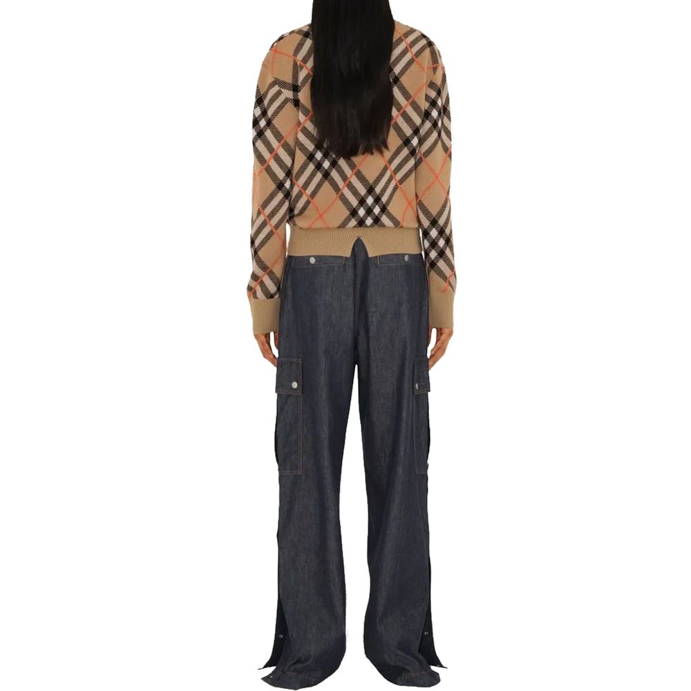 Burberry Brown Elastane Sweatshirt