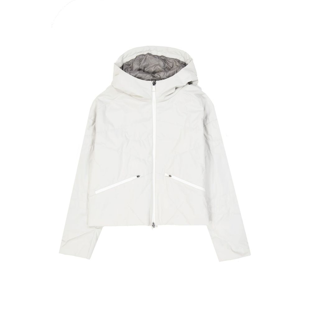 Herno Gray Polyester Shell Jacket