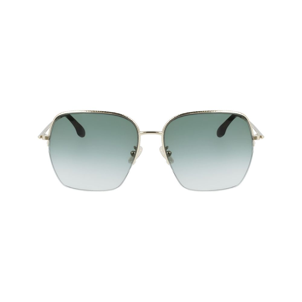 Victoria Beckham Gold Metal Sunglasses