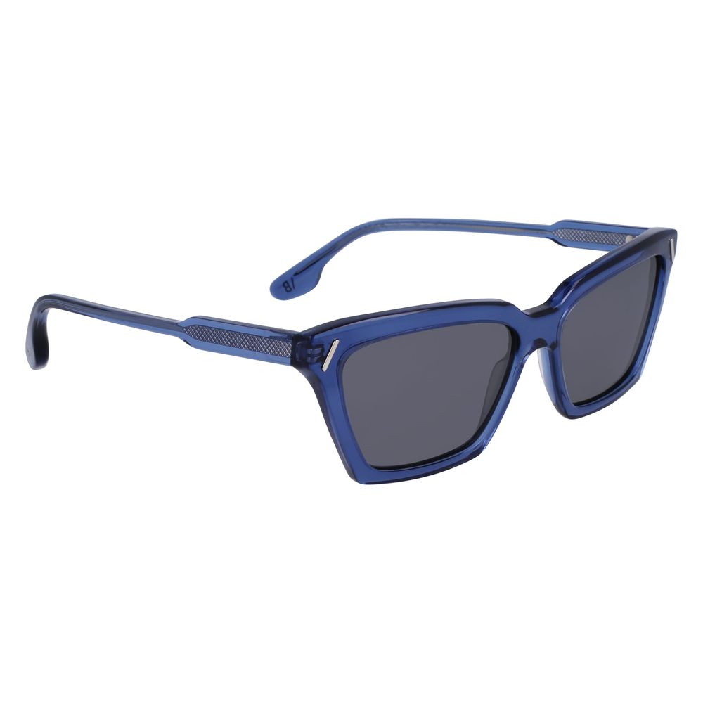 Victoria Beckham Blue Acetate Sunglasses