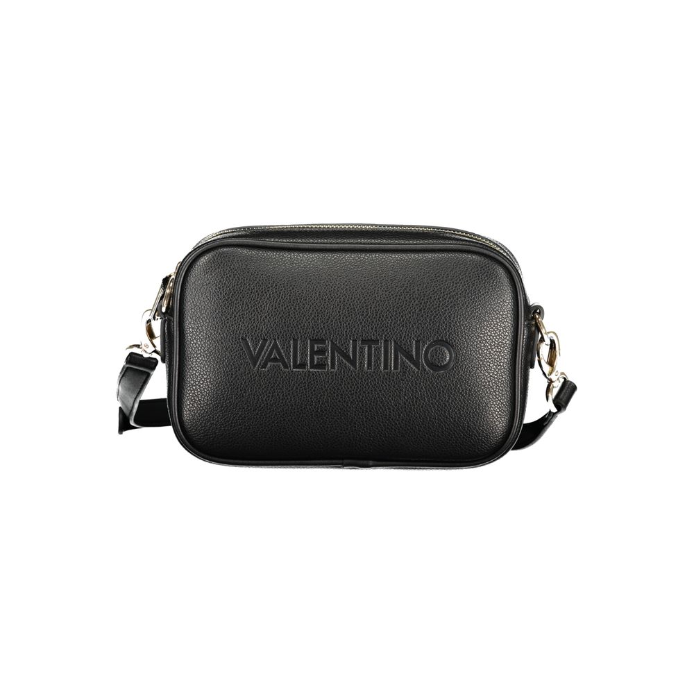 Mario Valentino Black Polyurethane Women Handbag